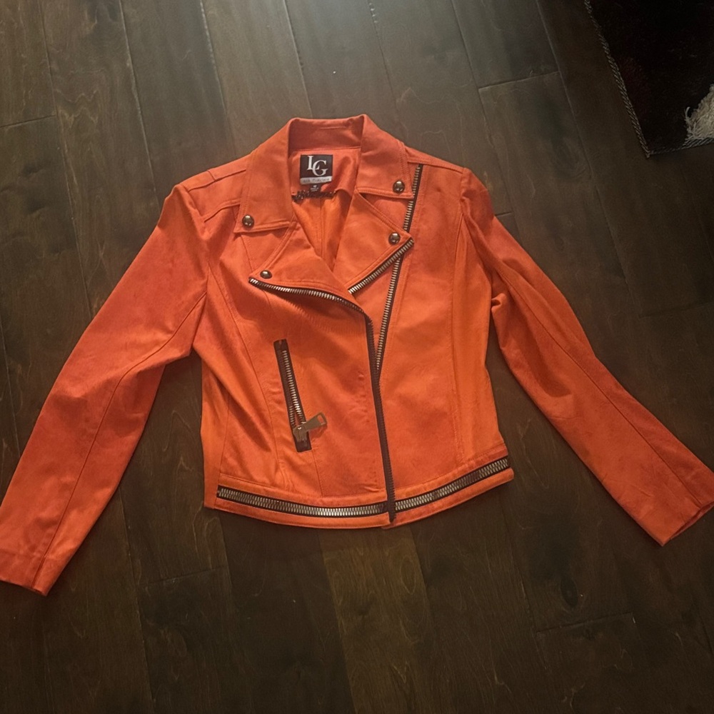LG Women's Vibrant Orange  Jacket